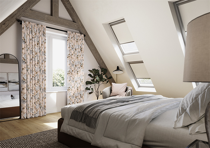 Bouquet Velvet, Soft Apricot - Made to Measure Curtain - Image 7